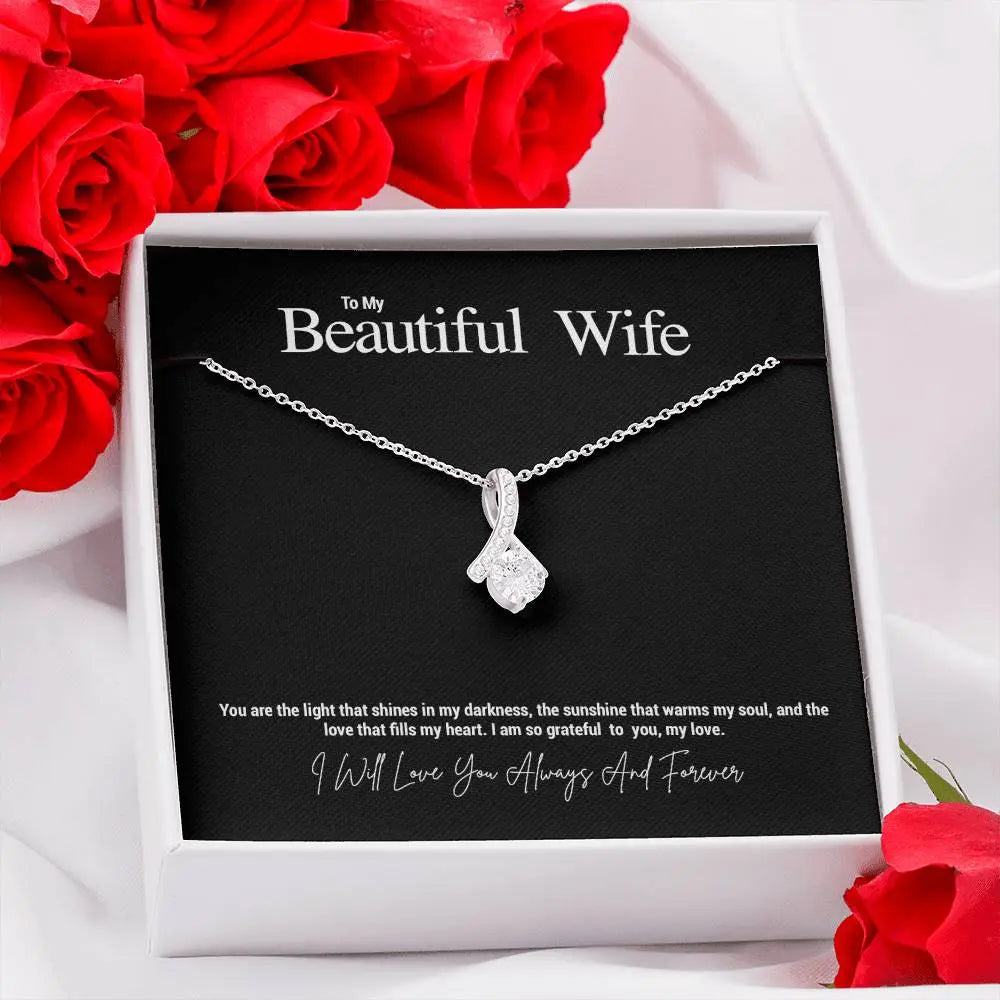 To My Beautiful Wife...You are the light that shines in my darkness, the sunshine that warms my soul, and the love that fills my heart. I am so grateful to you, my love. ShineOn Fulfillment