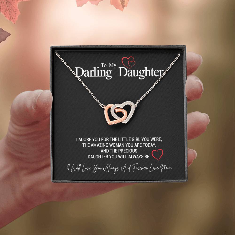 To My Darling Daughter...I ADORE YOU FOR THE LITTLE GIRL YOU WERE, THE AMAZING WOMAN YOU ARE TODAY, AND THE PRECIOUS DAUGHTER YOU WILL ALWAYS BE. ShineOn Fulfillment