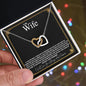 To My Wife...IF I HAD ONE WISH. IT WOULD BE TO TURN BACK THE CLOCK SO I COULD FIND YOU SOONER AND LOVE YOU LONGER IF I HAD A SECOND WISH, IT WOULD BE TO GIVE YOU THE ABILITY TO SEE YOURSELF THROUGH MY EYES. ShineOn Fulfillment